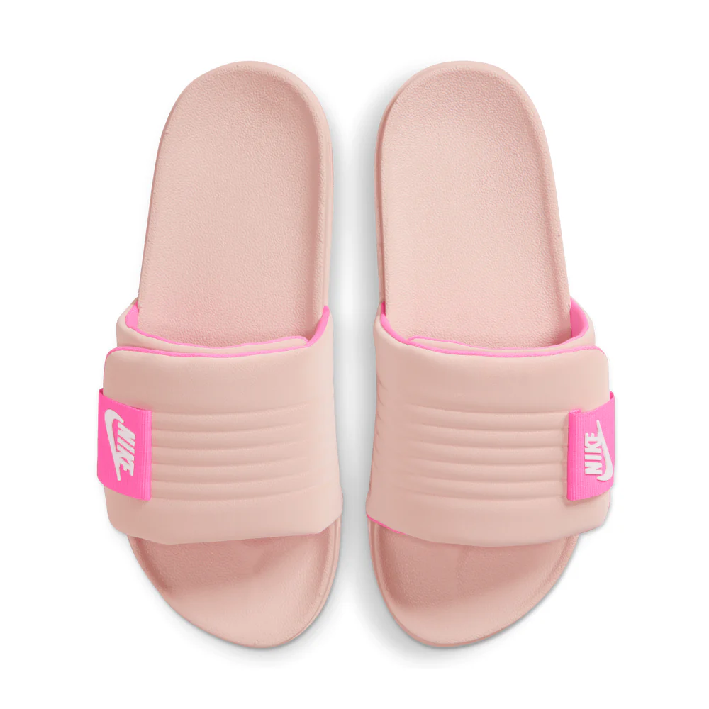 Offcourt Adjust Slides Women's :Silt Red | Pink Spell - Image 3