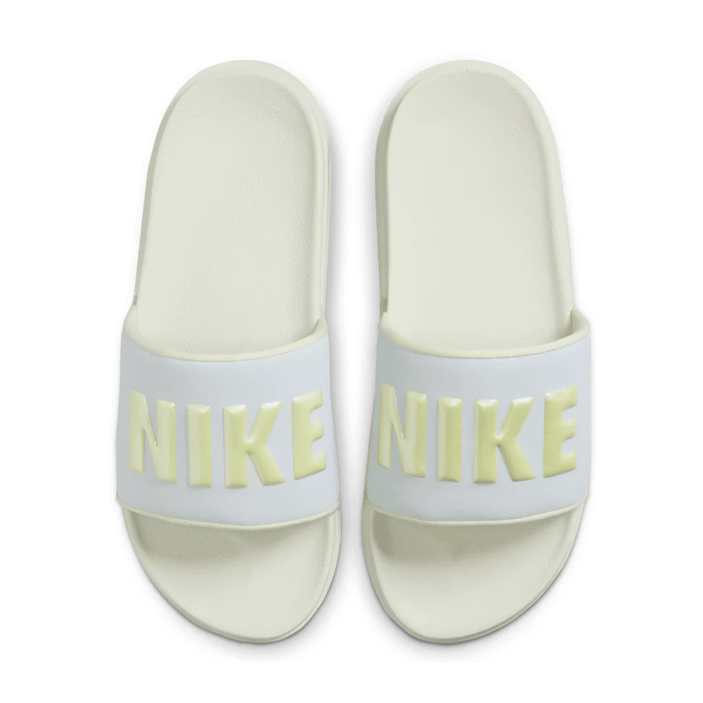 Offcourt Slides Women's :Light Silver | Barely Volt - Image 3
