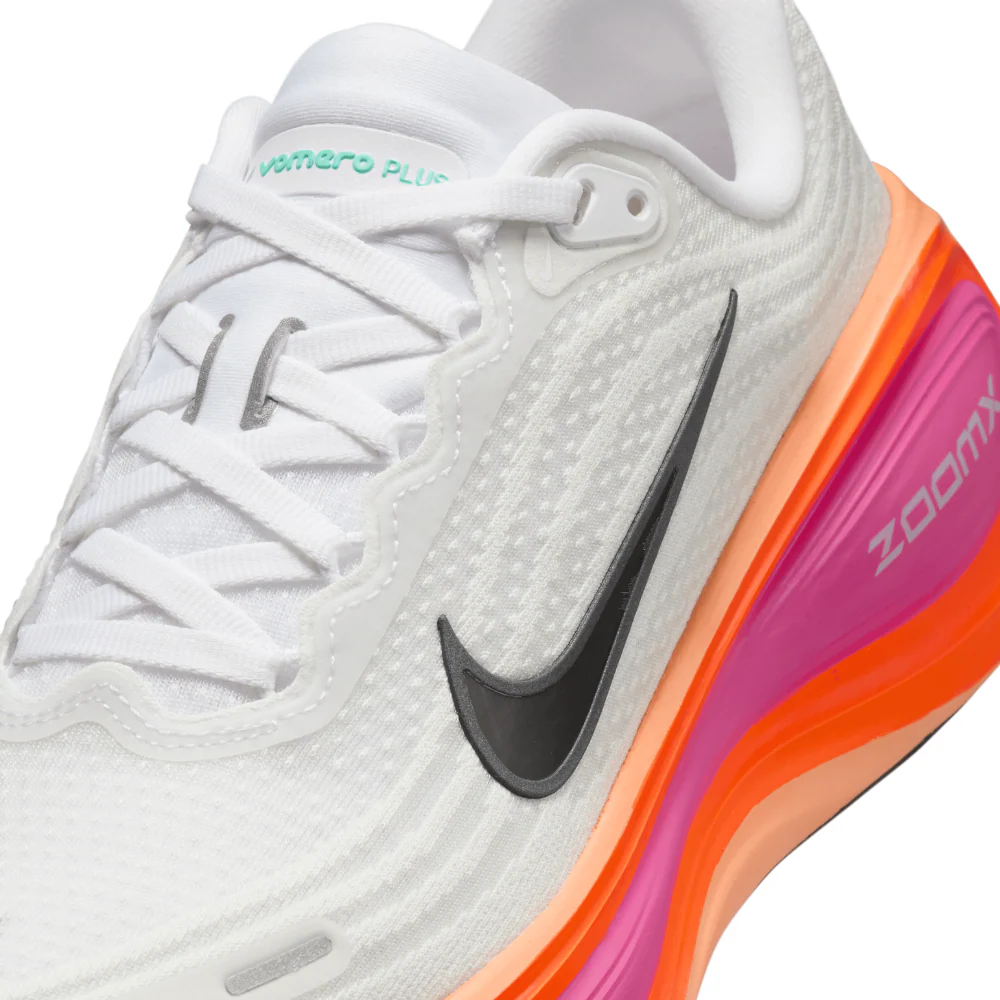 Vomero Plus Women's :White | Fire Pink - Image 3