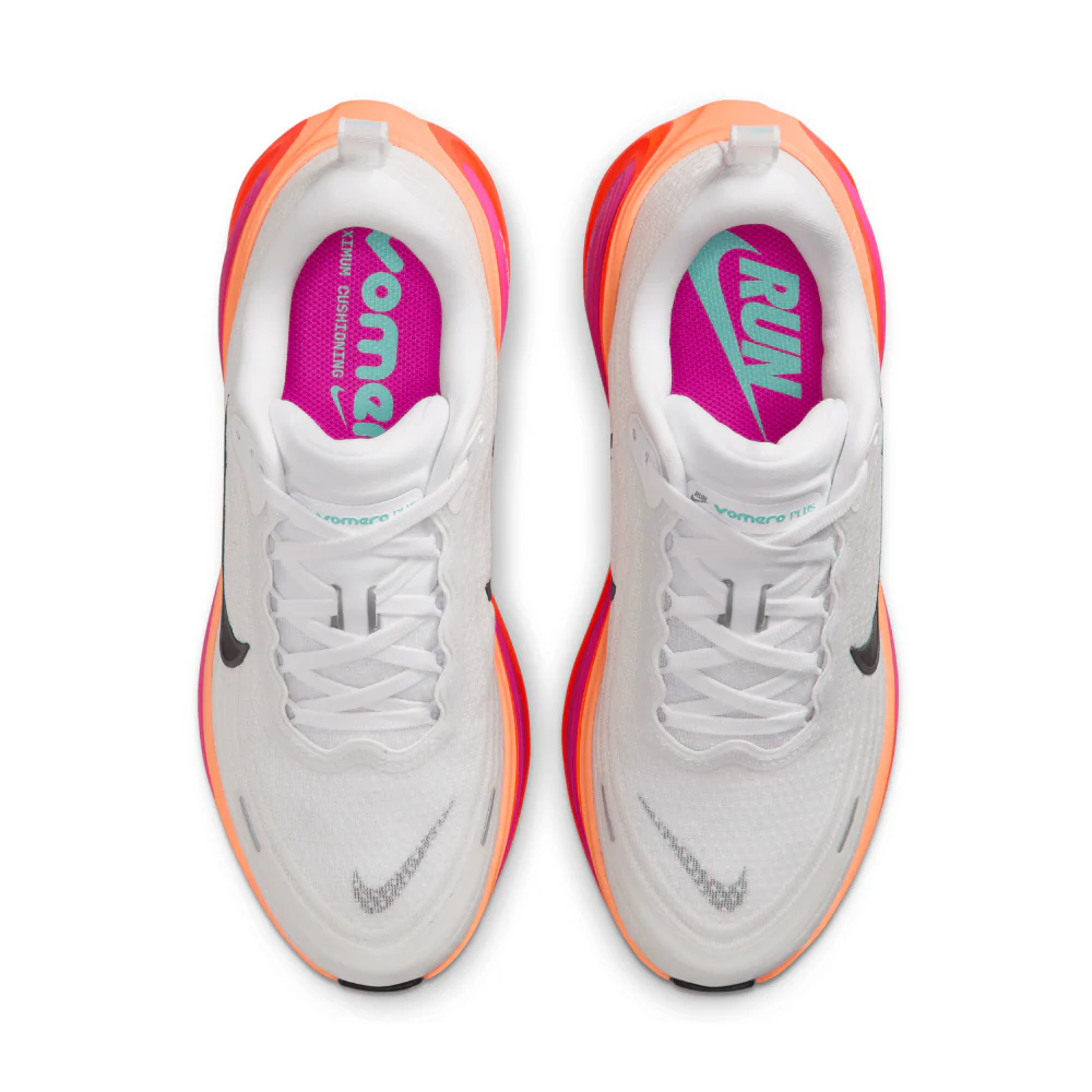 Vomero Plus Women's :White | Fire Pink - Image 5