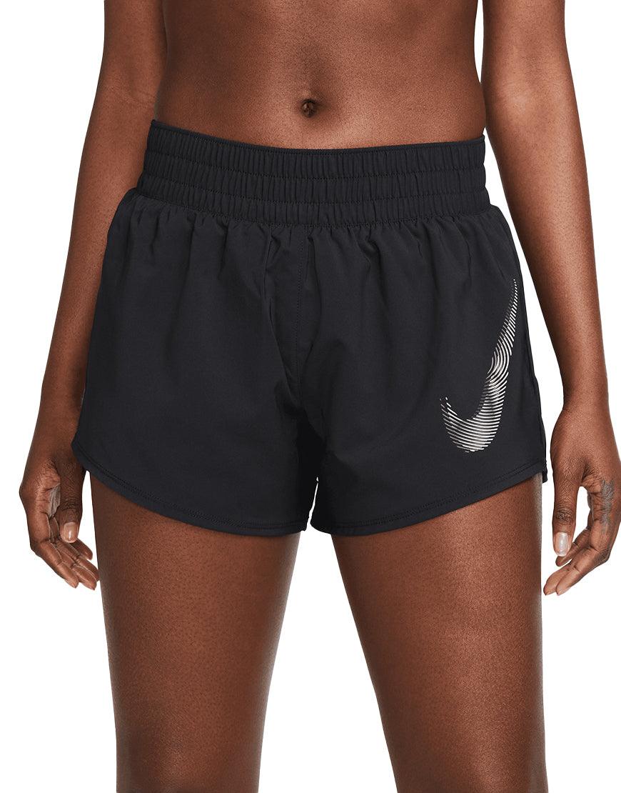 Women's DriFIT One Swoosh Running Shorts :Black