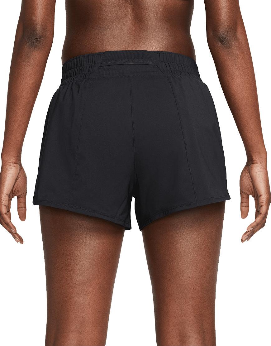 Women's DriFIT One Swoosh Running Shorts :Black - Image 3