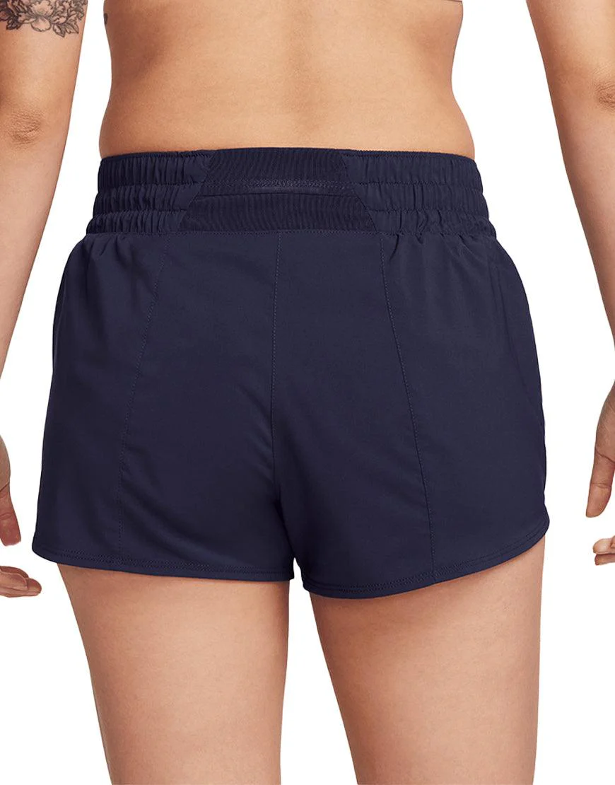 Women's DriFIT One Swoosh Running Shorts :Purple Ink - Image 3