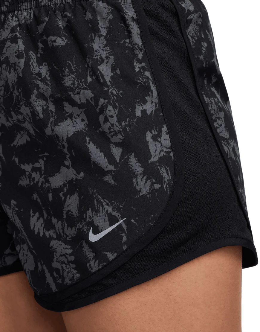 Women's One Tempo Dri-FIT Printed Running Shorts :Black - Image 2