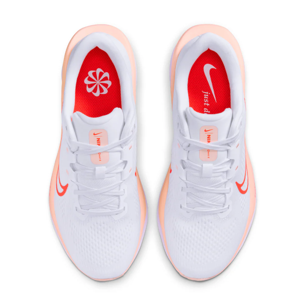 Quest 6 Women's :White | Washed Coral - Image 3