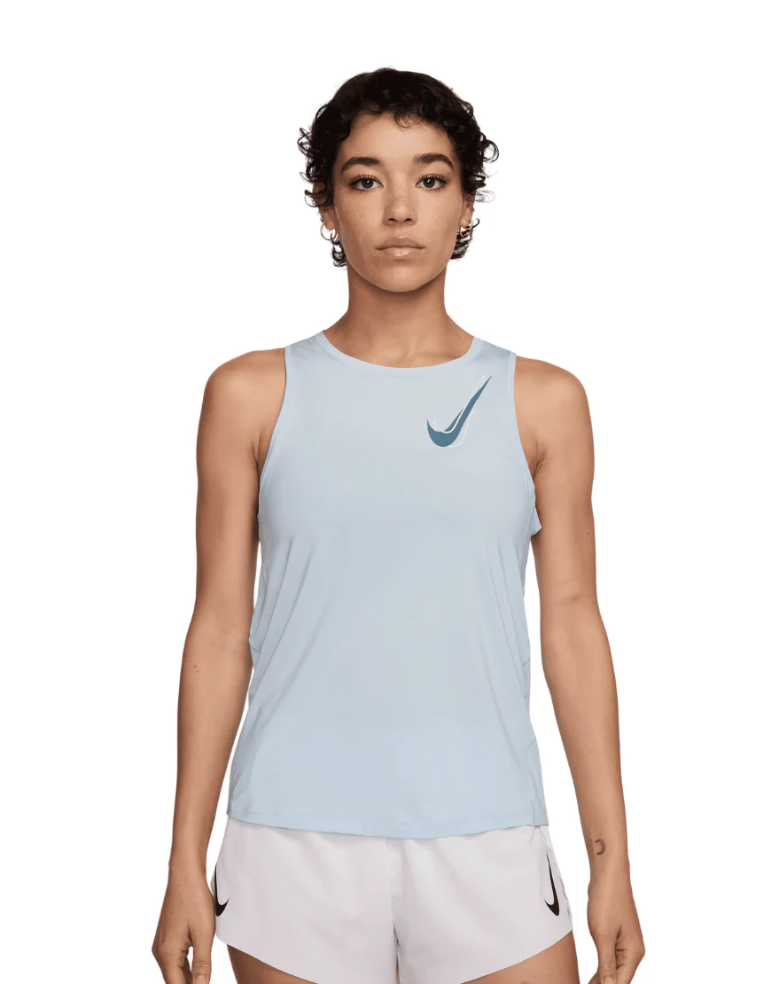 Women's Dri-FIT Running Tank Top :Blue Tint