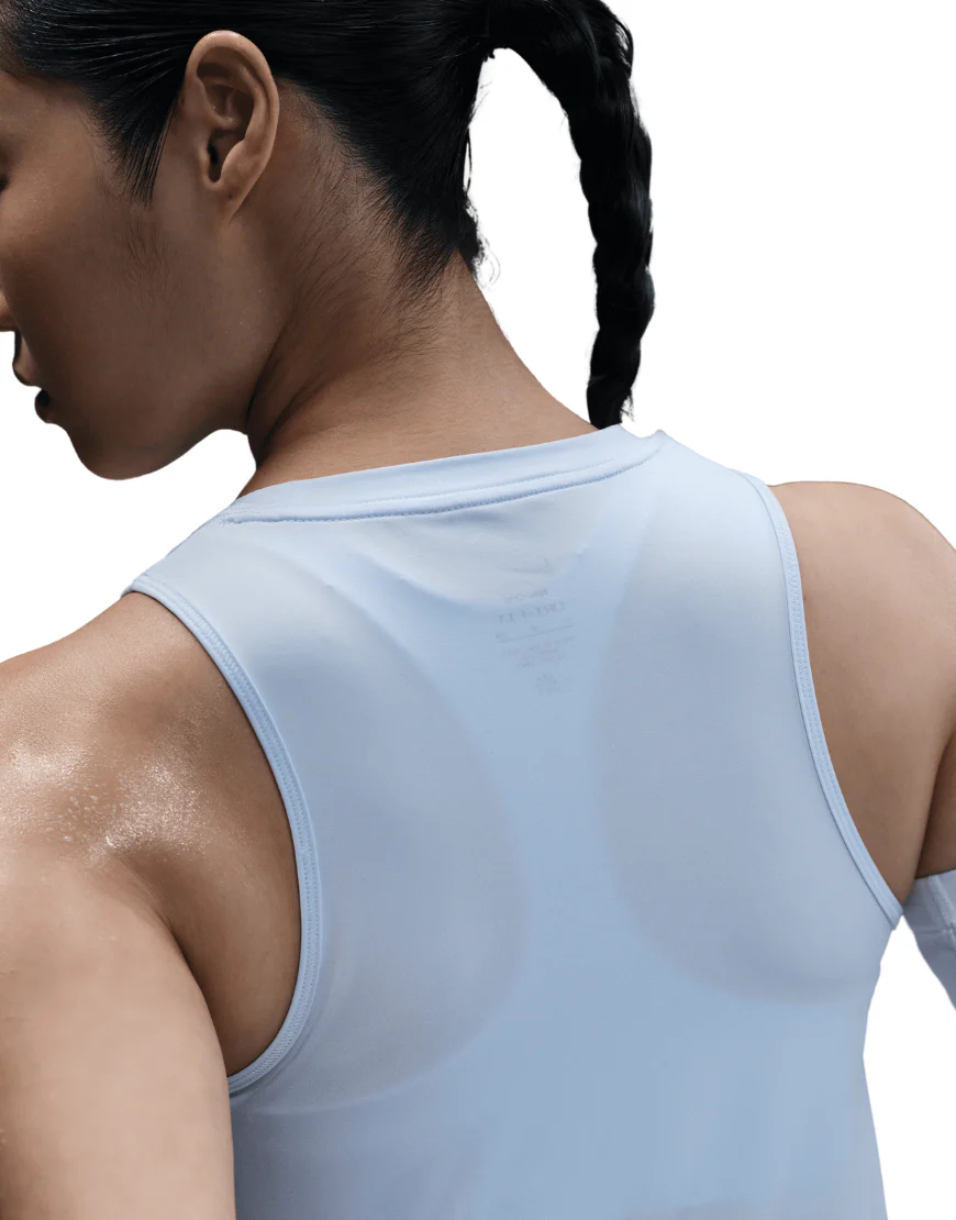 Women's Dri-FIT Running Tank Top :Blue Tint - Image 4