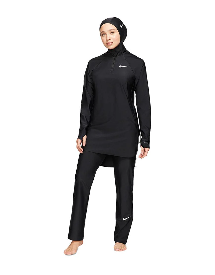 Women's Victory Swim Tunic :Black - Image 2