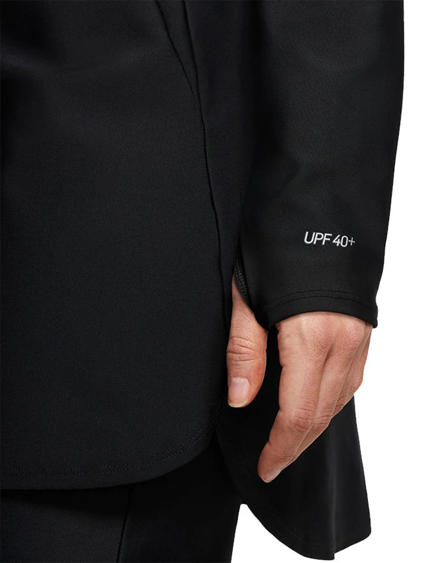 Women's Victory Swim Tunic :Black - Image 3