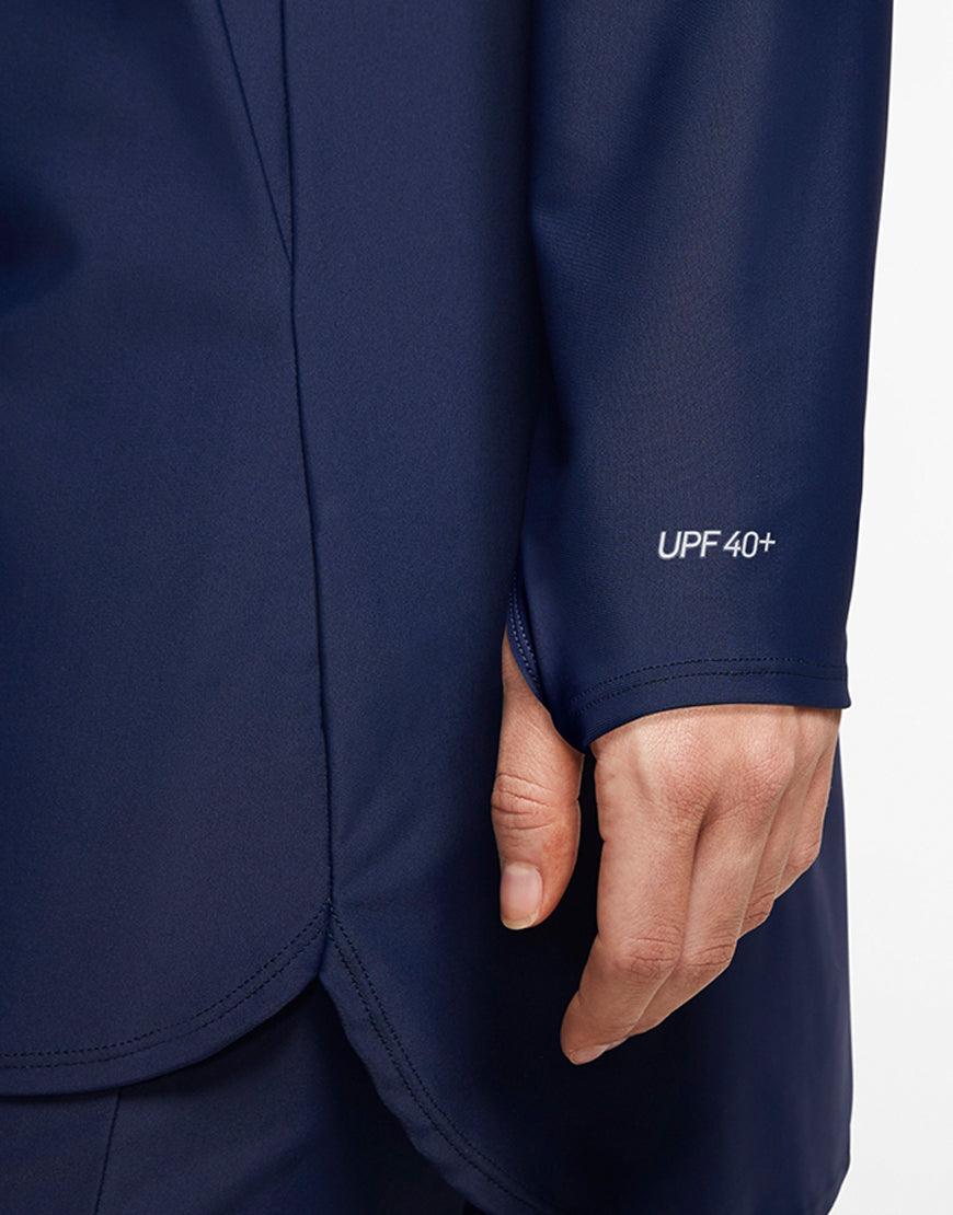 Women's Victory Swim Tunic :Midnight Navy - Image 3