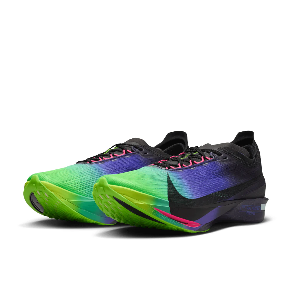 ZoomX Streakfly 2 Men's :Dark Obsidian | Electric Green - Image 2