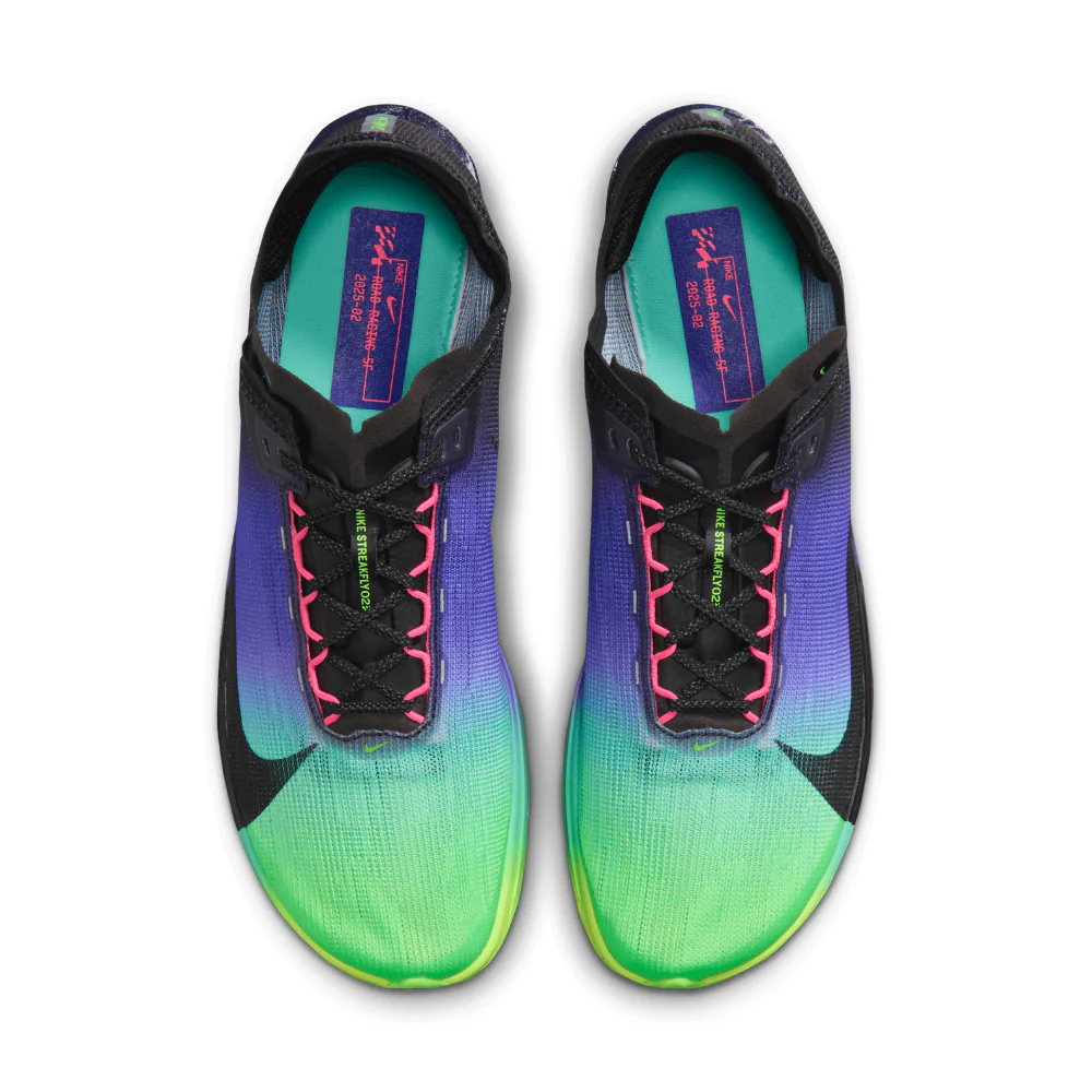 ZoomX Streakfly 2 Men's :Dark Obsidian | Electric Green - Image 6