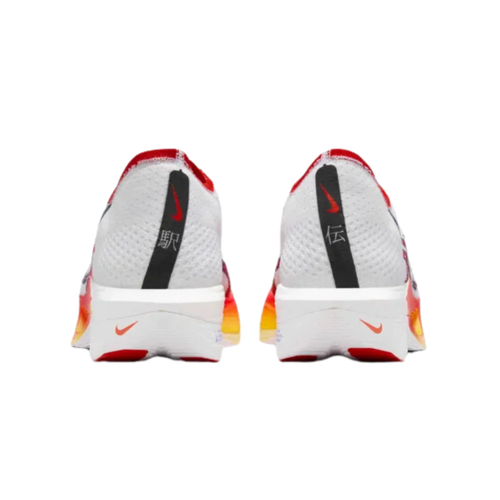 ZoomX Vaporfly Next% 3 Flyknit Premium Men's :White | Habanero Red - Image 5