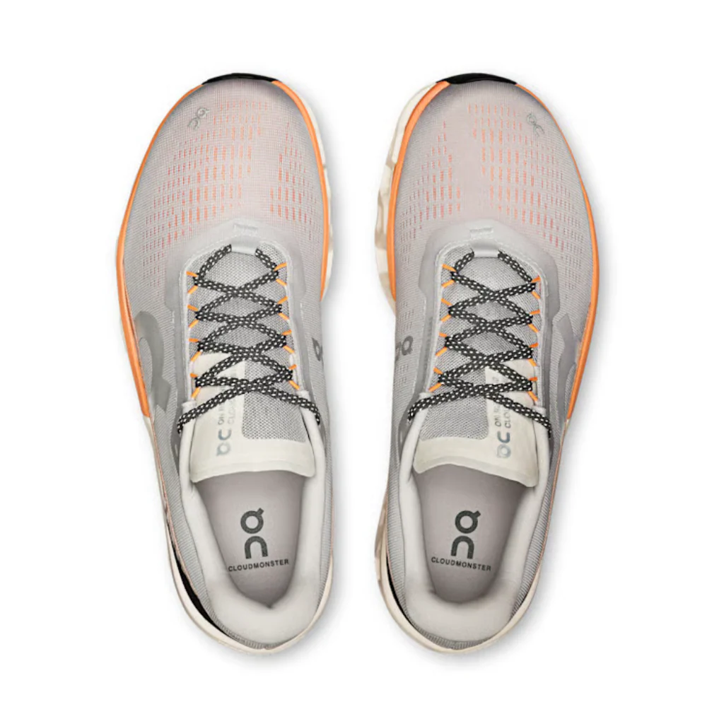 Cloudmonster 2 Men's :Glacier | Tangerine - Image 2