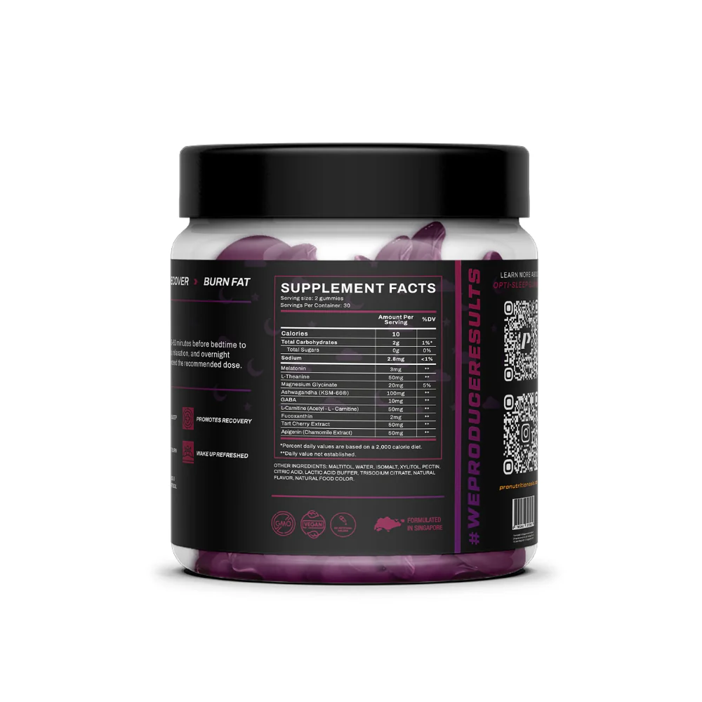 Opti-Sleep Gummies :Kyoho Grape - Image 2