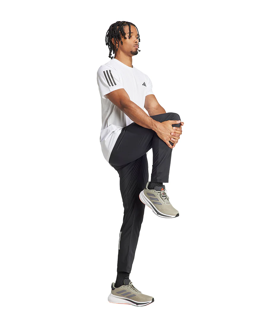 Men's Own The Run Tee :White - Image 2