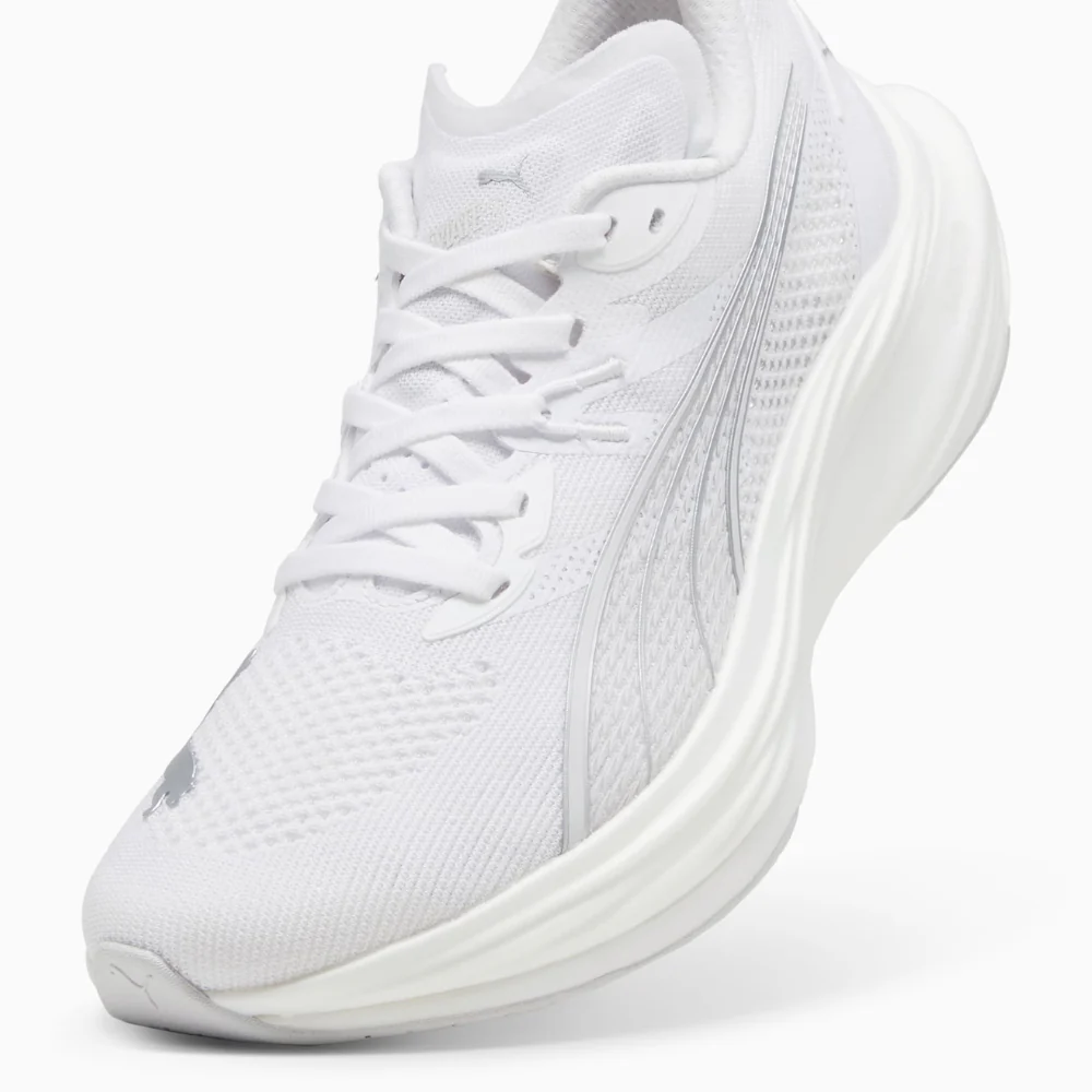Deviate Nitro 3 Men's :PUMA White | Feather Gray - Image 3