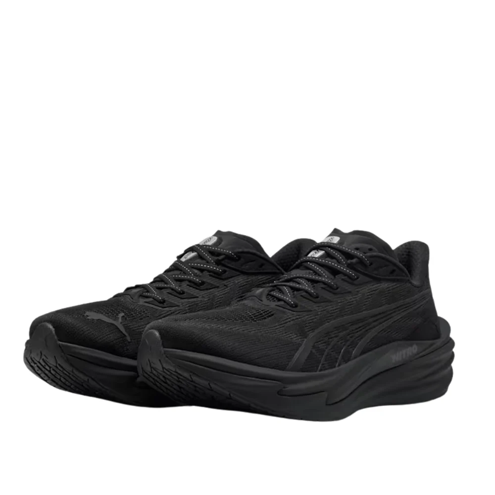 Deviate Nitro 4 Wide Men's :PUMA Black | Flat Dark Gray - Image 2
