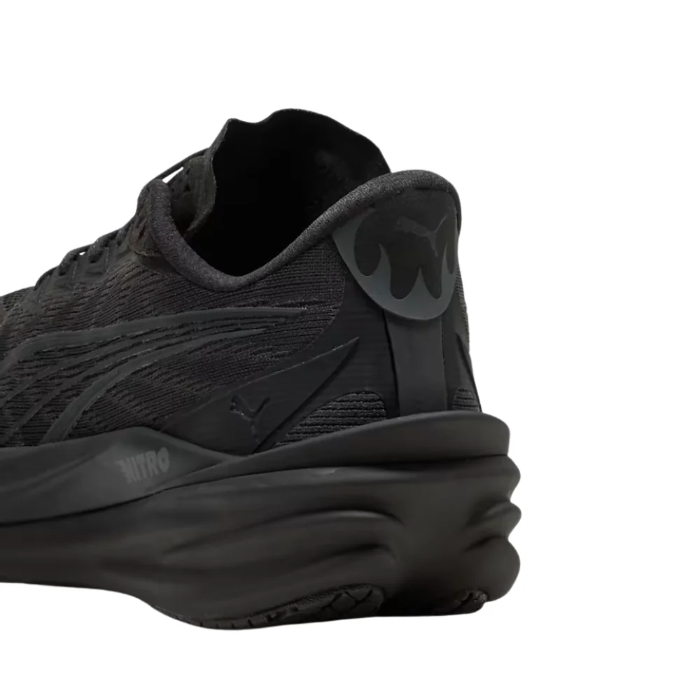 Deviate Nitro 4 Wide Men's :PUMA Black | Flat Dark Gray - Image 4