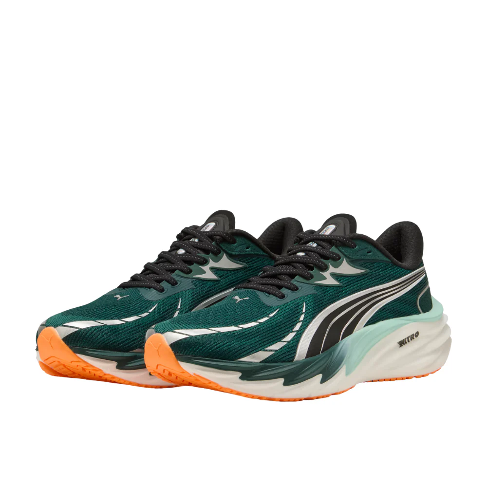 Velocity Nitro 4 Men's :Green Terrain | Heat Fire - Image 2