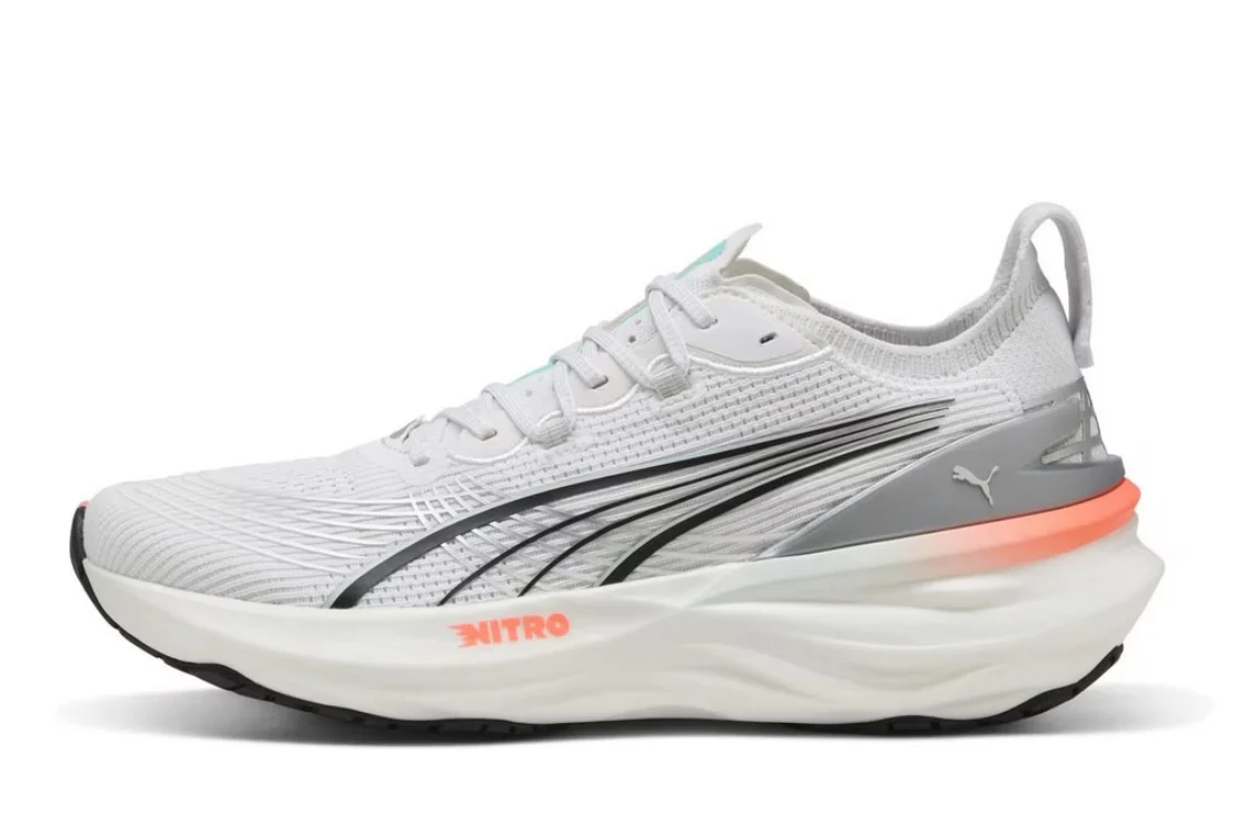 ForeverRun Nitro 2 Men's :White | Glowing Red