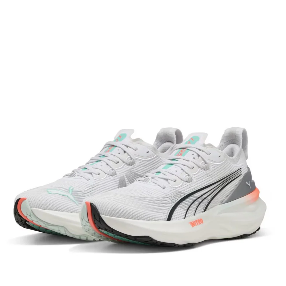 ForeverRun Nitro 2 Men's :White | Glowing Red - Image 2