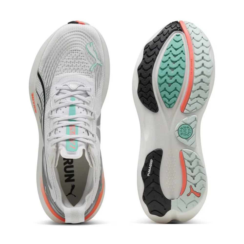 ForeverRun Nitro 2 Men's :White | Glowing Red - Image 4