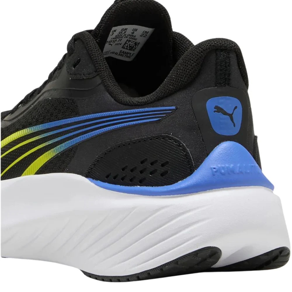 Pounce Lite Junior :Black | Lime - Image 2
