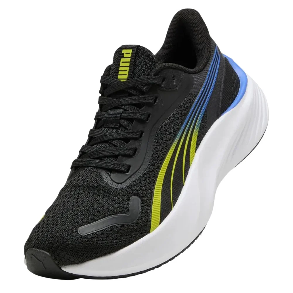 Pounce Lite Junior :Black | Lime - Image 4