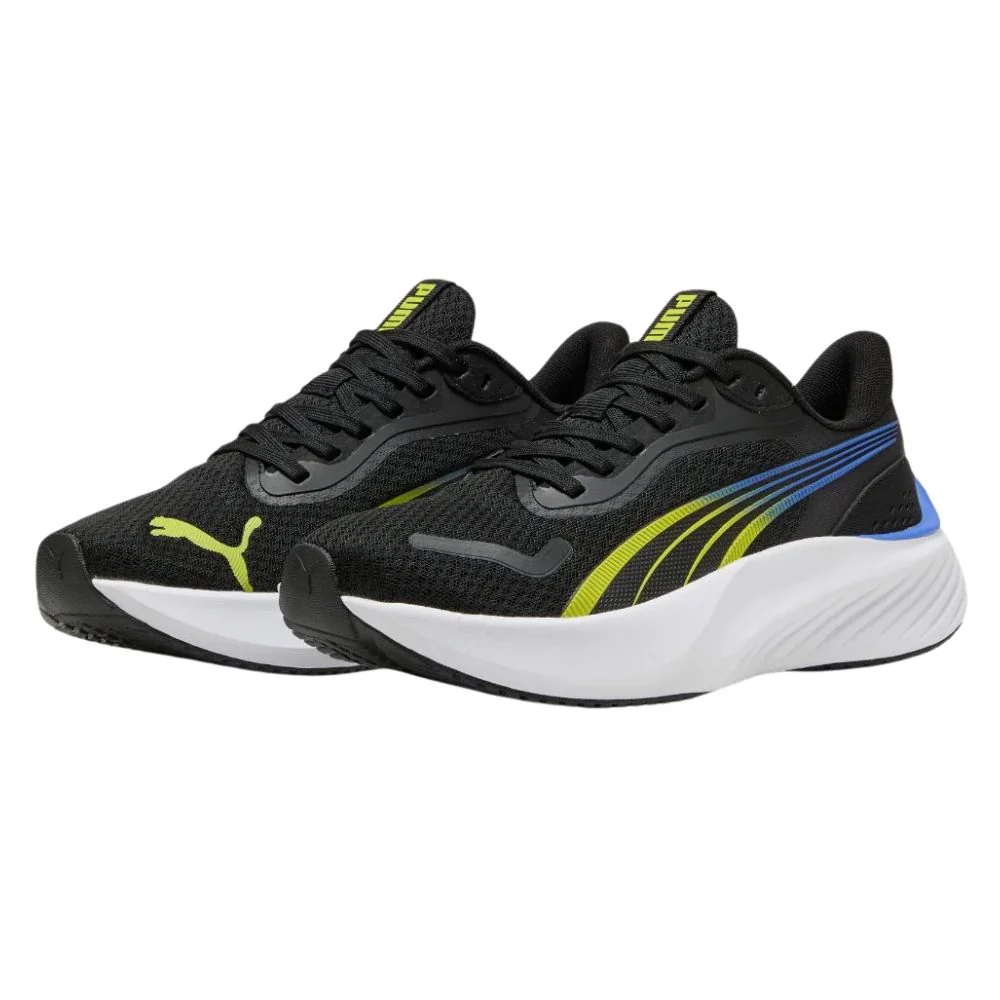 Pounce Lite Junior :Black | Lime - Image 5