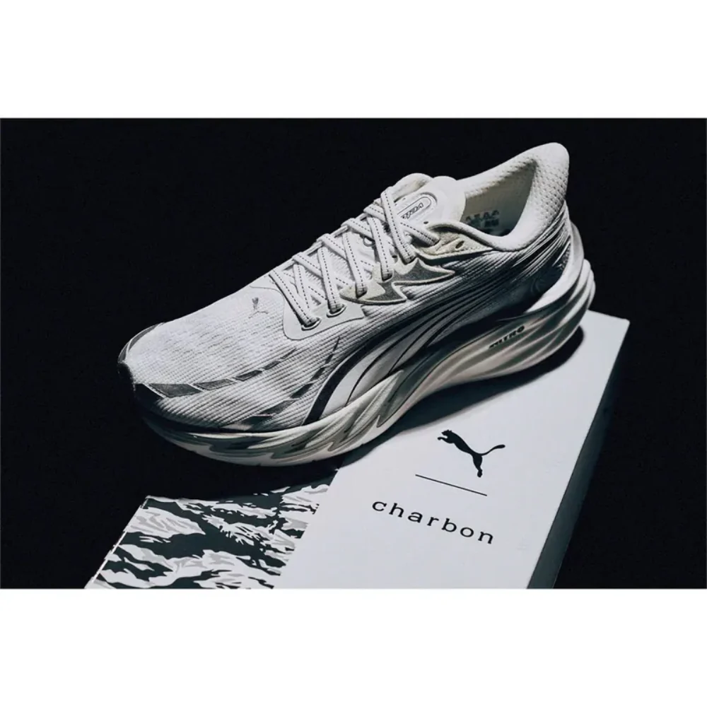 Velocity Nitro 4 Charbon Limited Men's :PUMA White | Strong Gray - Image 2