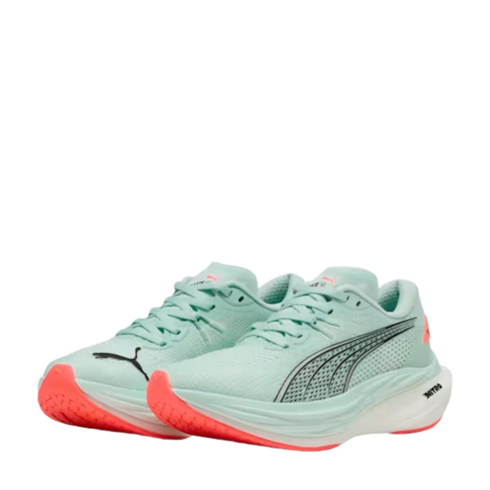 Deviate Nitro 3 Women's :Peaceful Blue | Glowing Red - Image 2