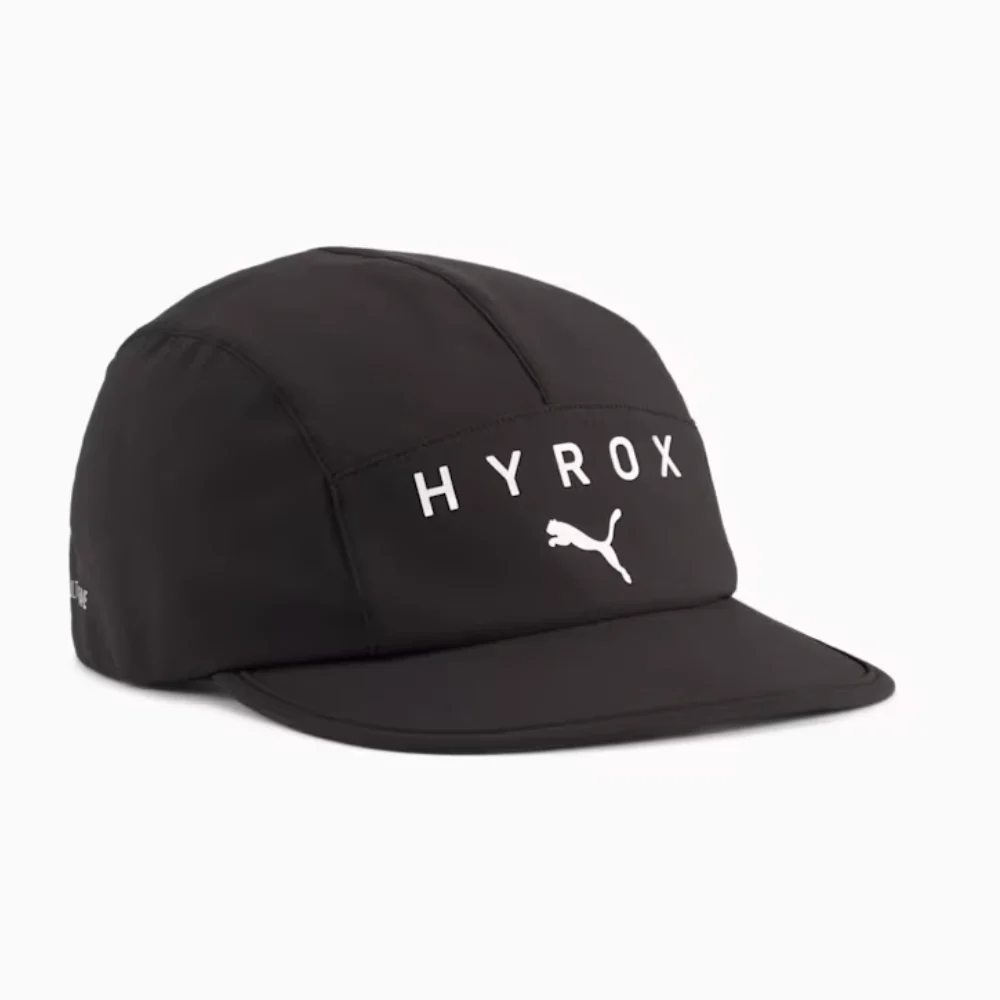 Hyrox 5 Panel Cap :PUMA Black