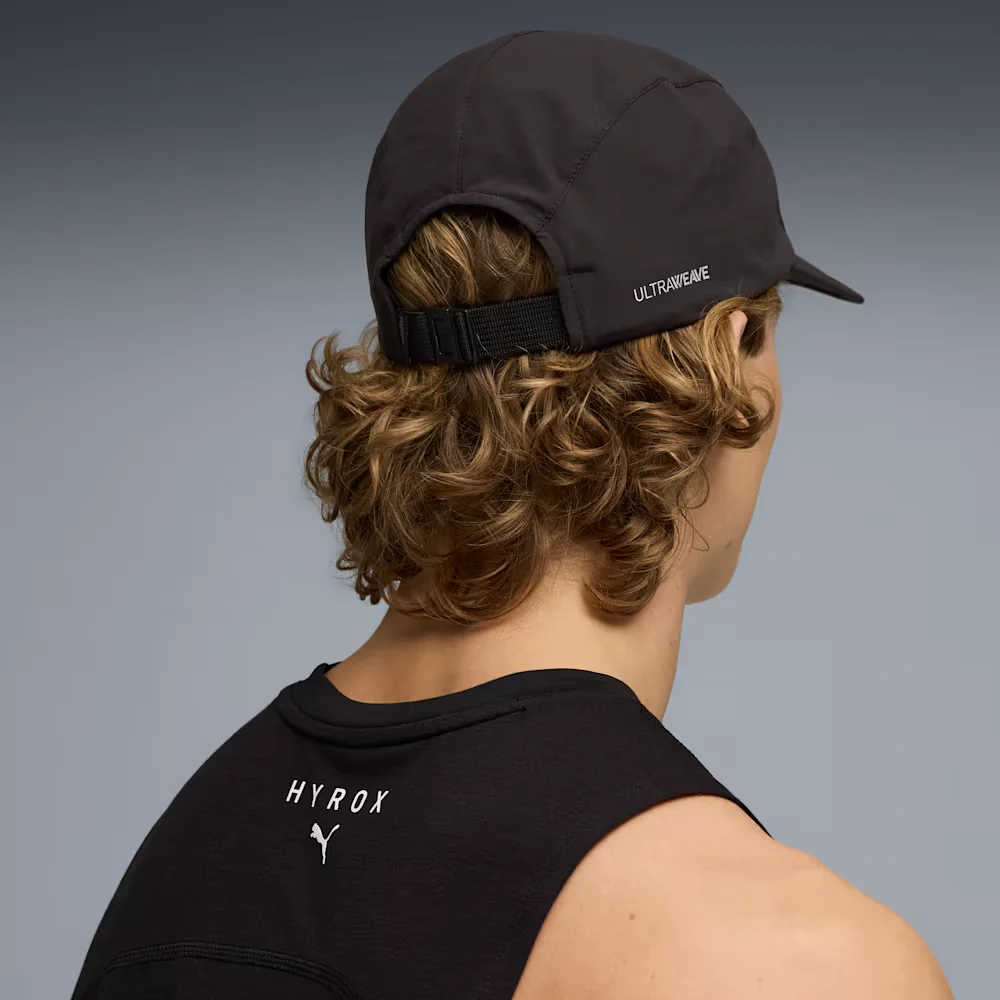 Hyrox 5 Panel Cap :PUMA Black - Image 4