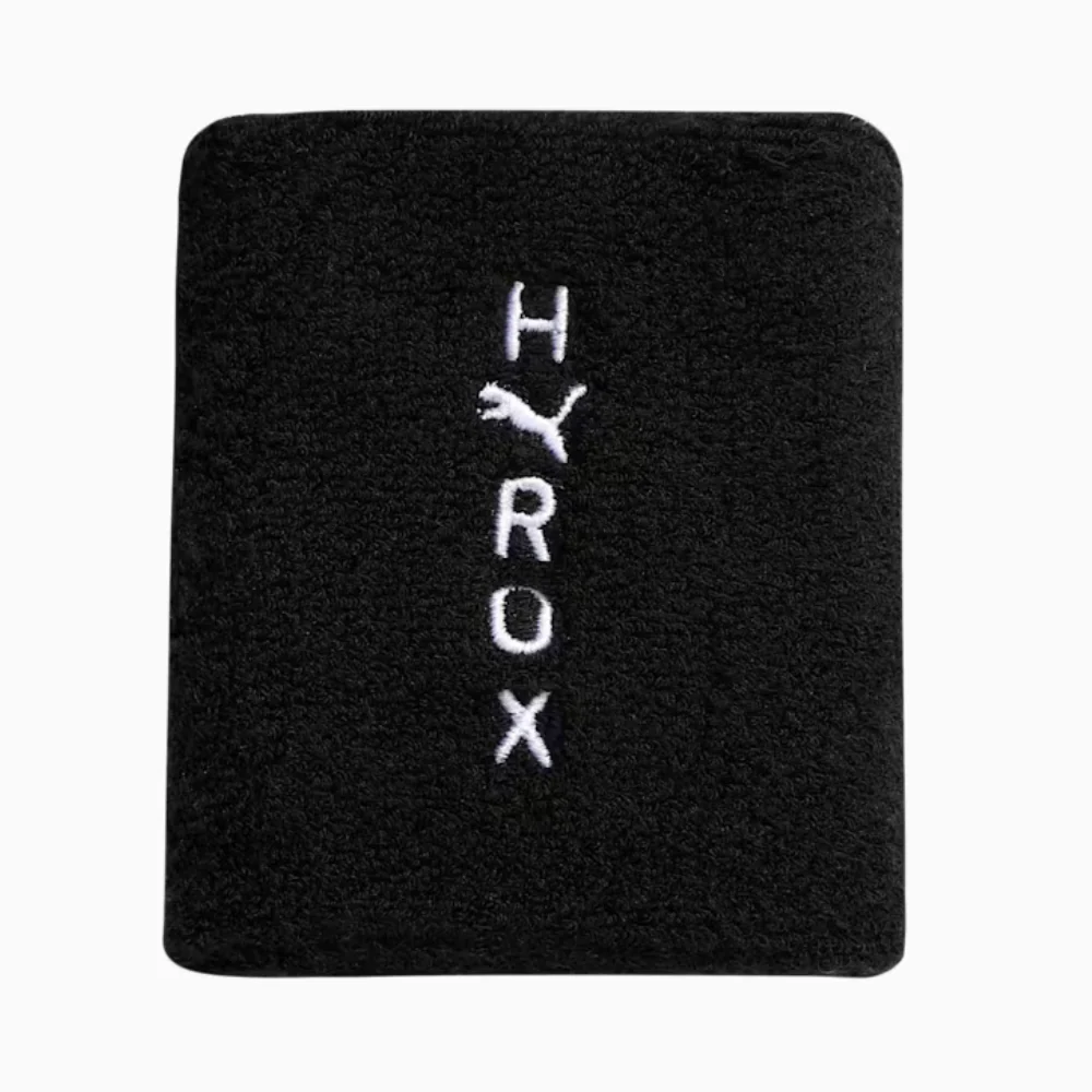 Hyrox Long Wristband :PUMA Black