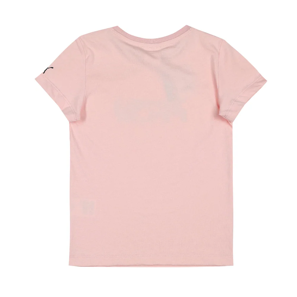 Kids' PUMA x SPONGEBOB Logo Tee: Rose Dust - Image 2