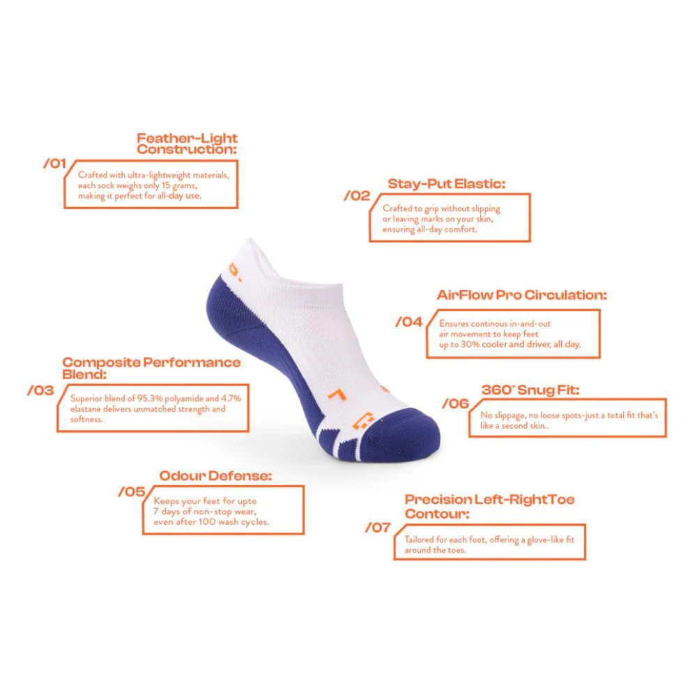 S/Co. Low-Cut Ankle Anti-Blister Socks (10 Colors) - Image 11
