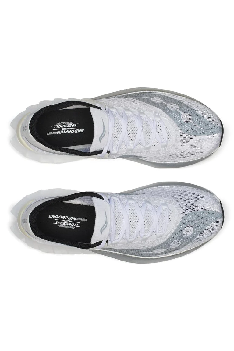 Endorphin Pro 4 Men's :White | Silver - Image 4
