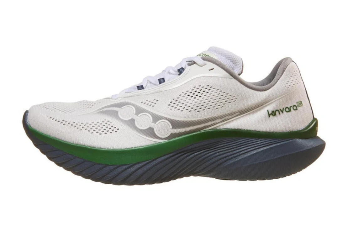 Kinvara 15 Men's :White | Navy