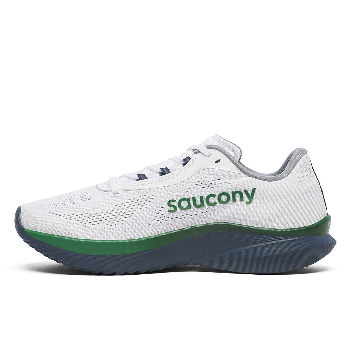 Kinvara 15 Men's :White | Navy - Image 6