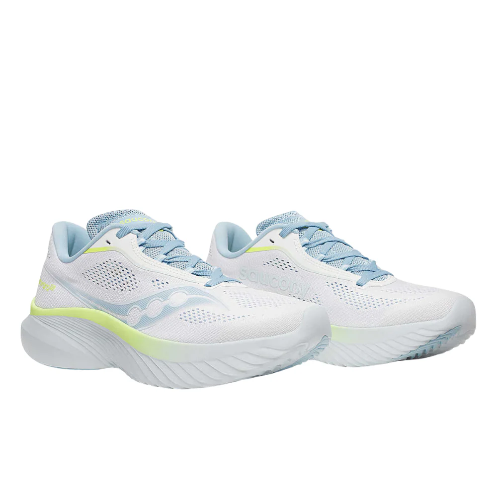 Kinvara 15 Women's :White | Ice Melt - Image 2