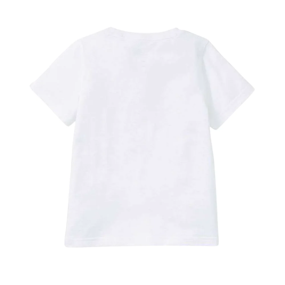 Kids' Small World Prime Tee: White - Image 2