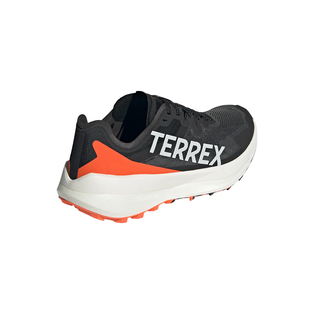 Terrex Agravic Speed Trail Men's :Core Black | Impact Orange - Image 4