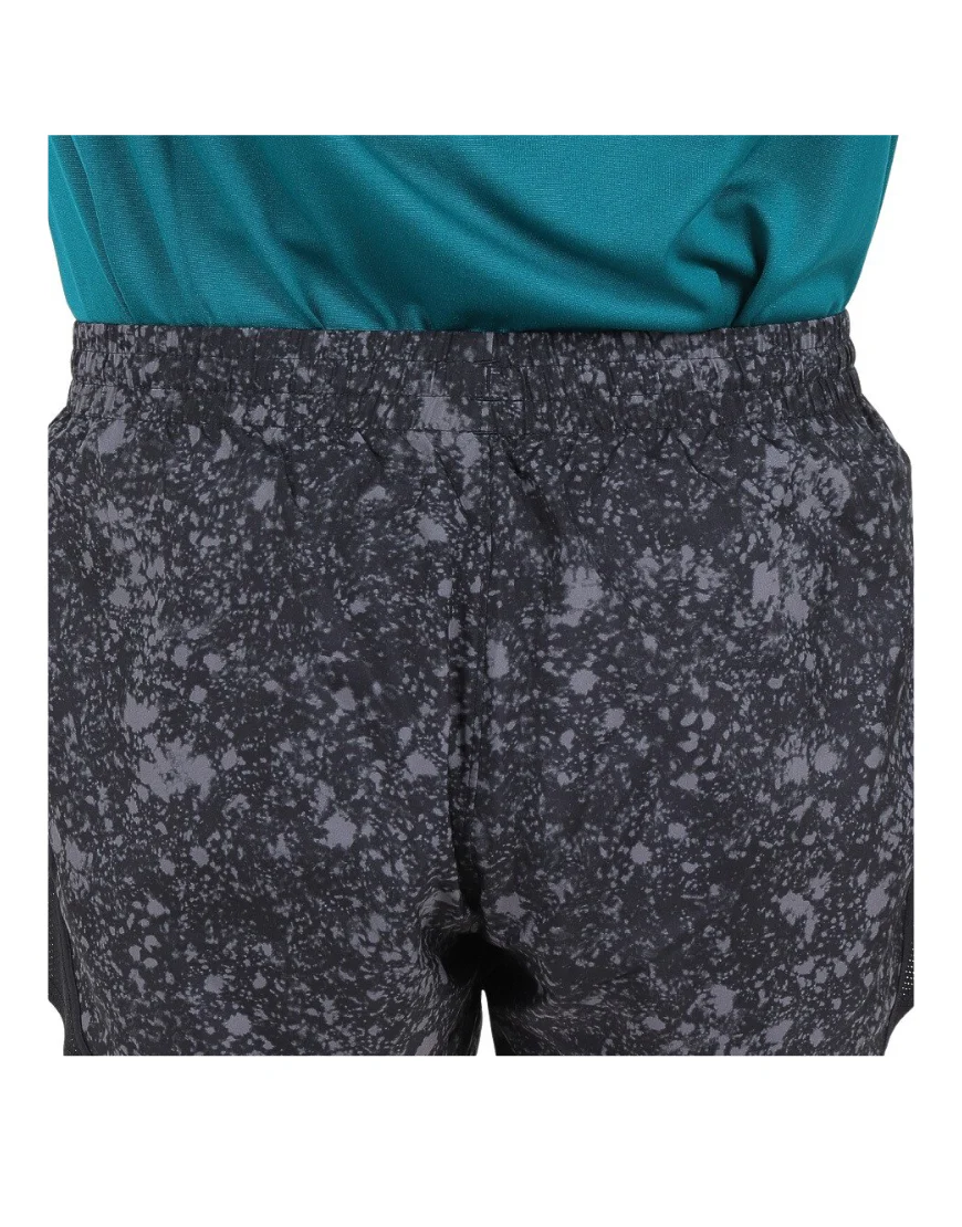 Women's Fly By 3'' Printed Short :Black - Image 2
