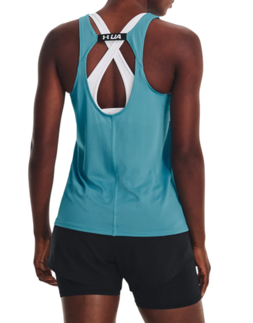 WOMEN'S FLY BY TANK TOP :BLUE - Image 2