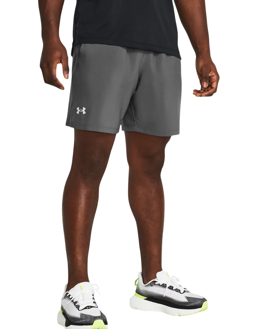 Men's Launch 7'' Unlined Short :Dark Grey - Image 2