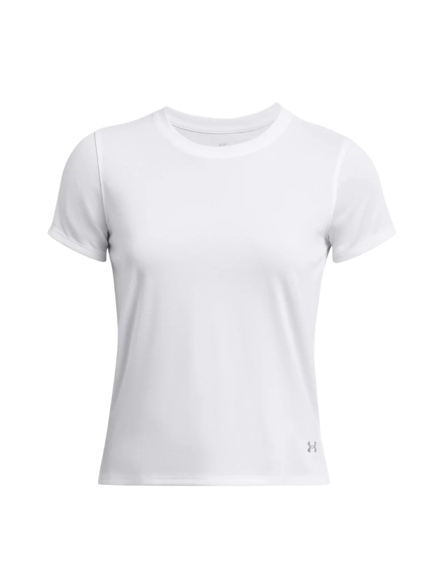 Women's Launch Short Sleeve :White
