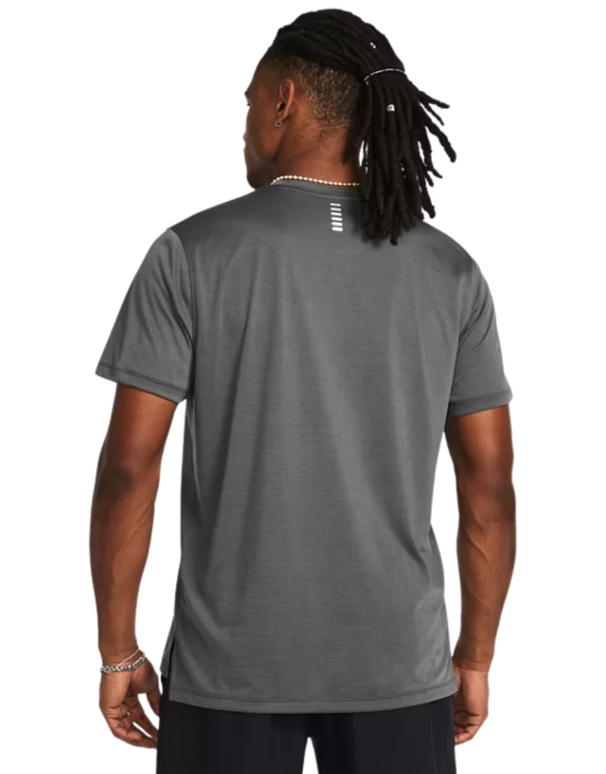 Men's Launch Short Sleeve :Grey - Image 2