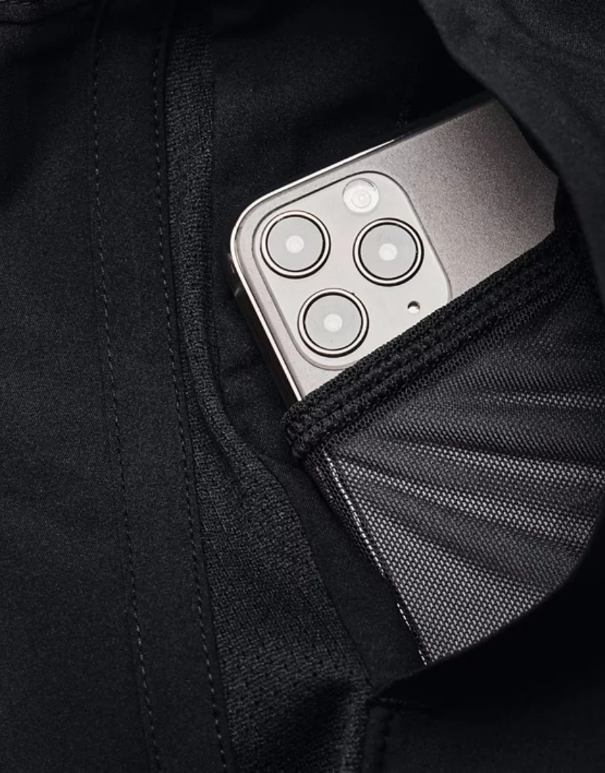 Men's UA LAUNCH SW 5'' 2N1 SHORT : BLACK - Image 3