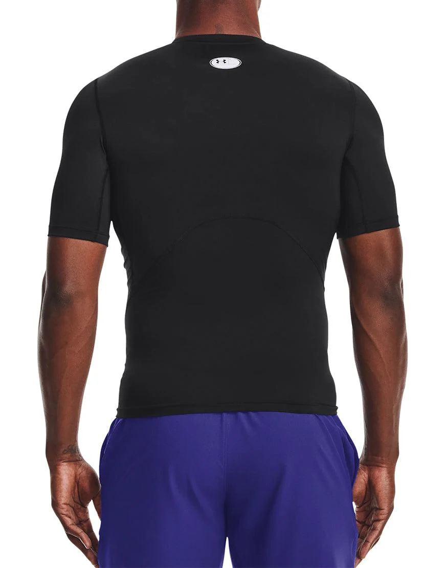Men's HeatGear Tee :Black - Image 3